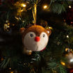 Picture of LEGAMI HOHOHOORNAMENTS PLUSH REINDEER